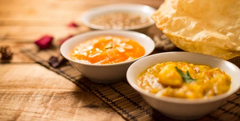 halwa puri