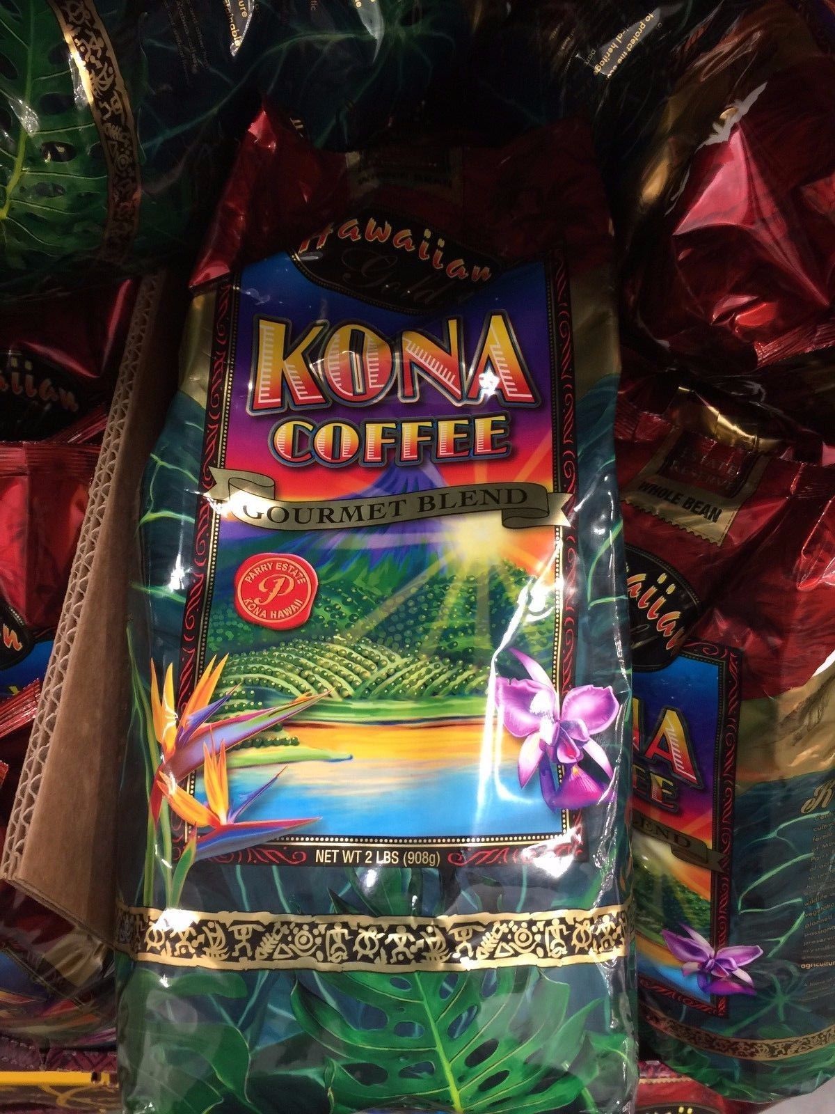 hawaiian-gold-kona-coffee-beans-gourmet-blend