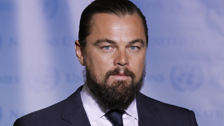 NEW YORK, NY - SEPTEMBER 20: Leonardo DiCaprio attends an event for being named UN Messenger Of Peace at the United Nations on September 20, 2014 in New York, New York. (Photo by Eduardo Munoz Alvarez/Getty Images)
