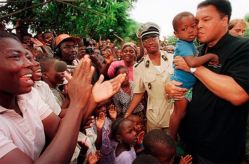 muhammad ali's charitable nature