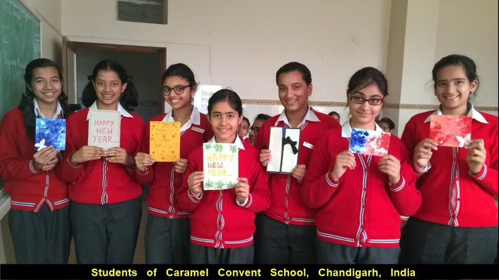 pakistani indian students new year cards (1)