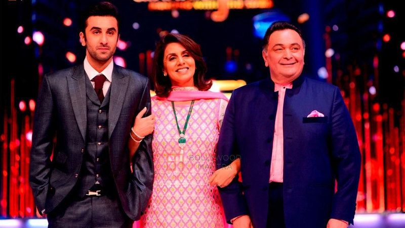 ranbir kapoor with parents