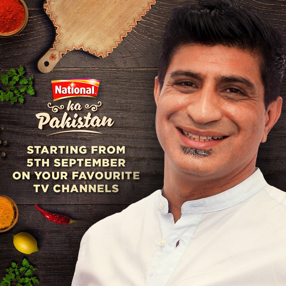 National Ka Pakistan Season 3 With Chef Saadat Siddiqi Starting Soon | Brandsynario - saadat