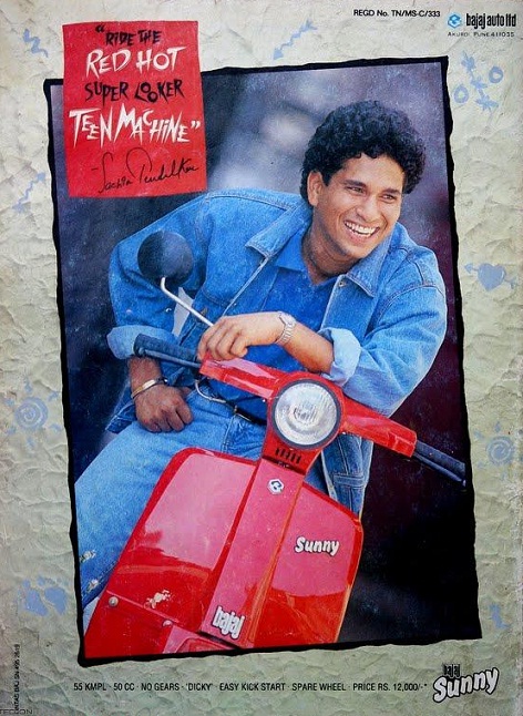 sachin tendulkar old ad