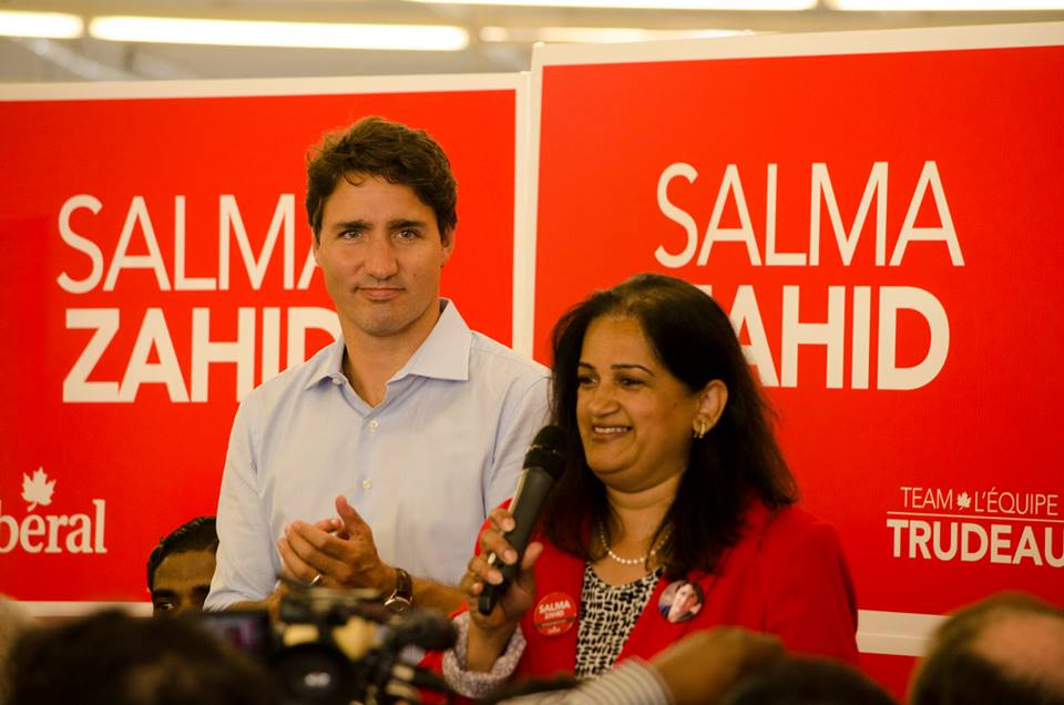 salma zahid canadian pm