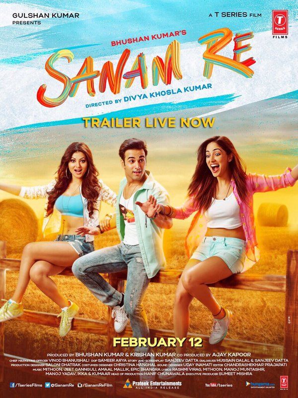 sanam re poster