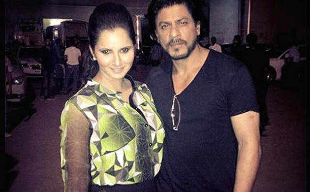 sania mirza with SRK