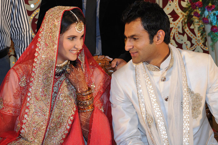 Shoaib Malik and Sania Mirza: