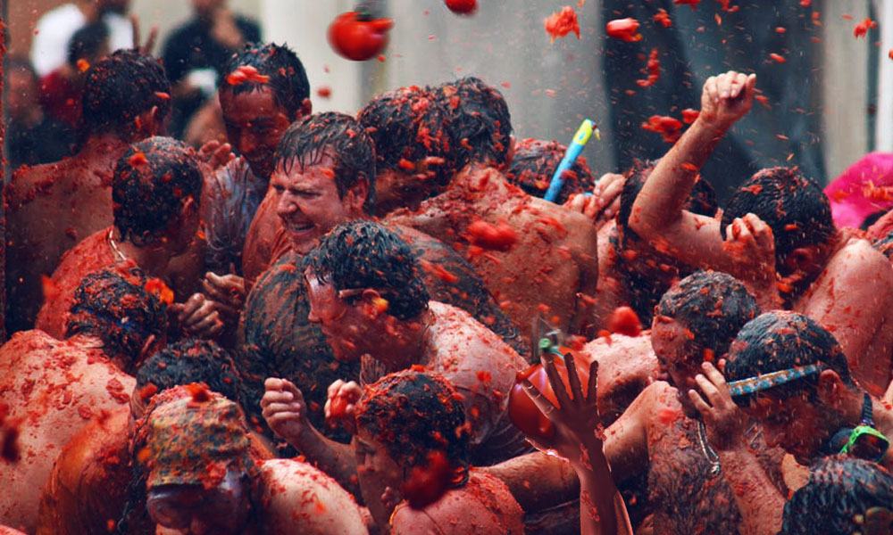 Tomatina Festival (Tomato Festival, Spain)