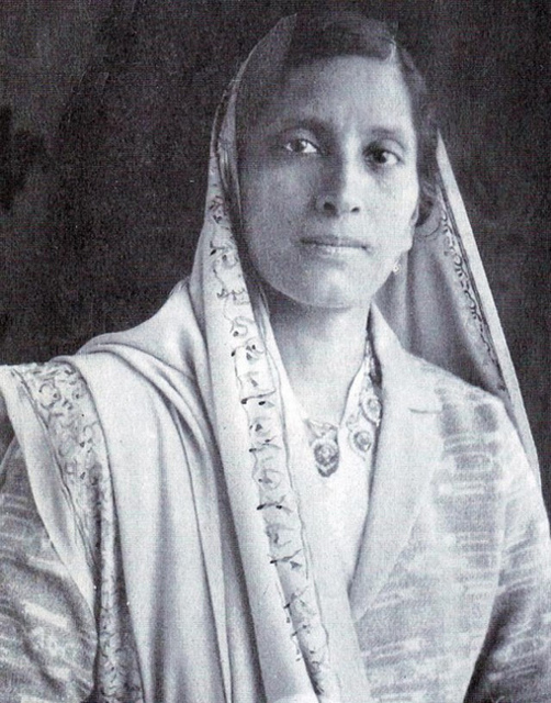 wife of Allama Iqbal