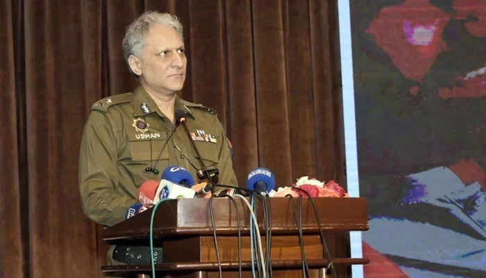 IG Punjab Dr. Usman Anwar addresses trainee para-officers, CTD