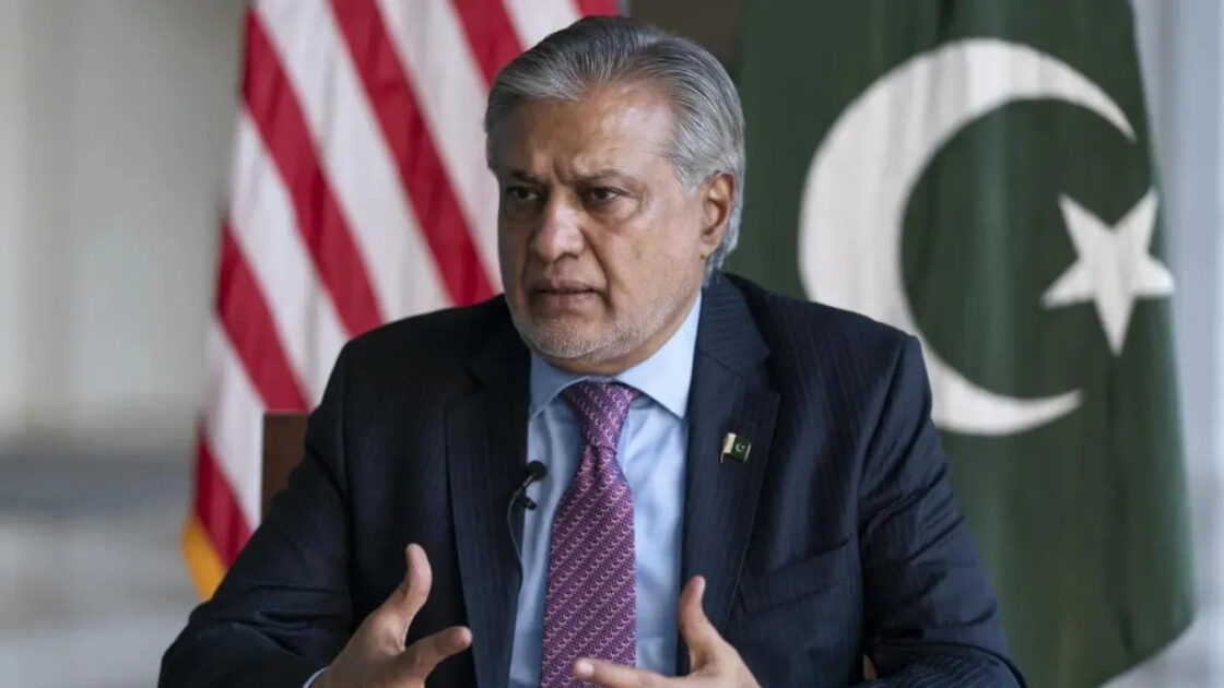 Deputy Prime Minister Ishaq Dar arrives in Washington