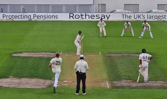 Professional County Club XI 288 runs for 4 wickets