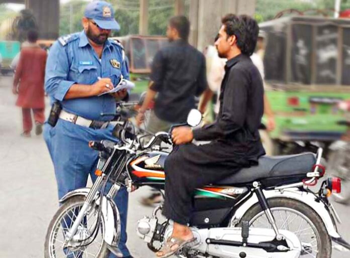 Punjab Traffic Police actively working implementation of traffic laws