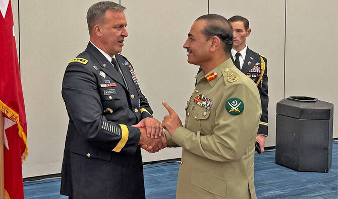 Army Chief Field Marshal Syed Asim Munir US visit