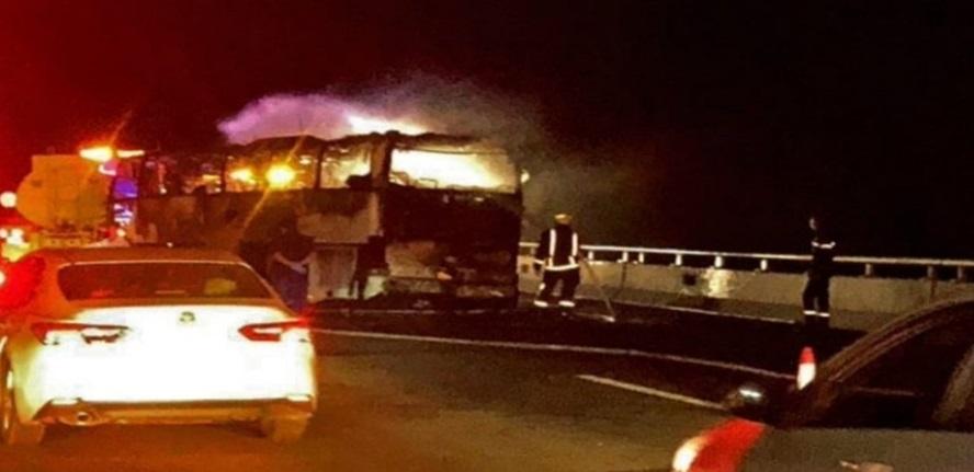 Oil tanker collides with bus carrying Indian Umrah pilgrims