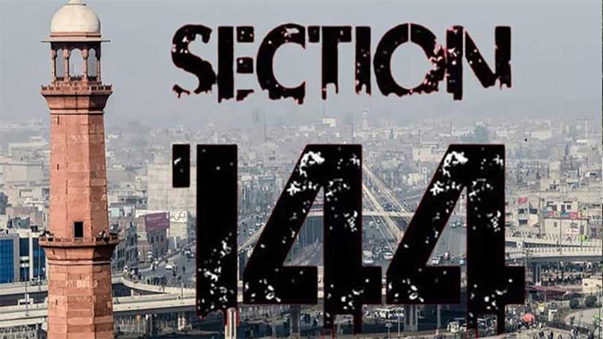 Extension of Section 144 across Punjab