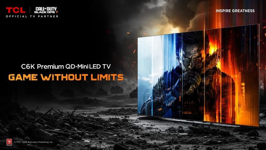 TCL Announces Extended Partnership with Activision for the Launch of Call of Duty Black Ops 7