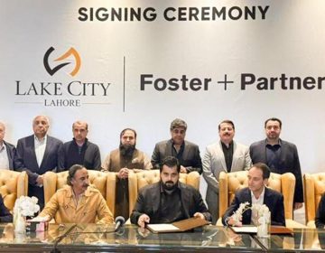 Lake City and Foster + Partners have signed an agreement to build “One CBD Lake City Tower” in Lahore, which will be the tallest