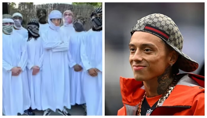 The famous British singer of the song 'Too Much' converted to Islam during a live stream