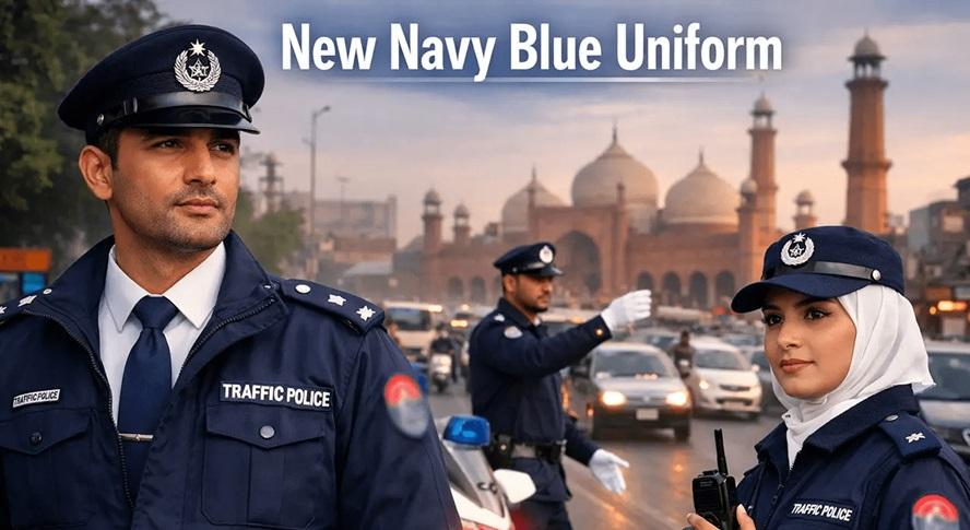 Lahore Traffic Police to wear new uniform from February 14