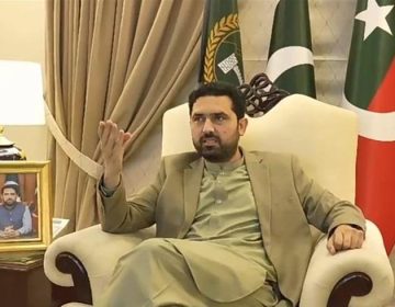 Khyber Pakhtunkhwa Chief Minister Muhammad Sohail Afridi attended a meeting held at the President's Office.
