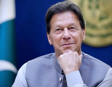 Imran Khan has told his children that their eyesight has improved slightly.
