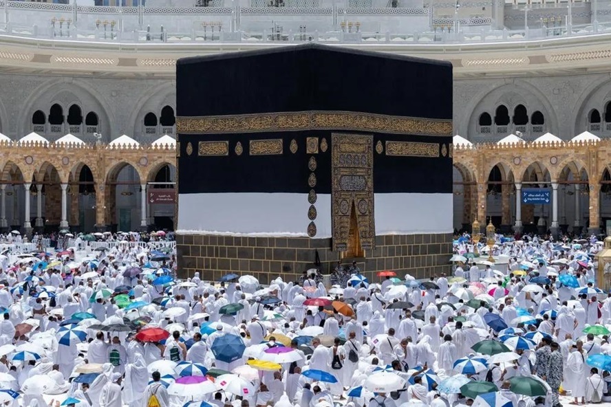 The number of Hajj pilgrims in Saudi Arabia has reached 1.518 million