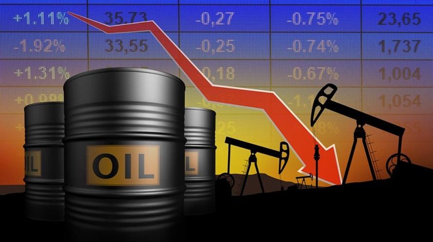 Oil prices fall in the global market; Brent crude drops to $89.29 per barrel.