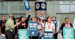 WestJet flight attendants strike, flights suspended during summer season