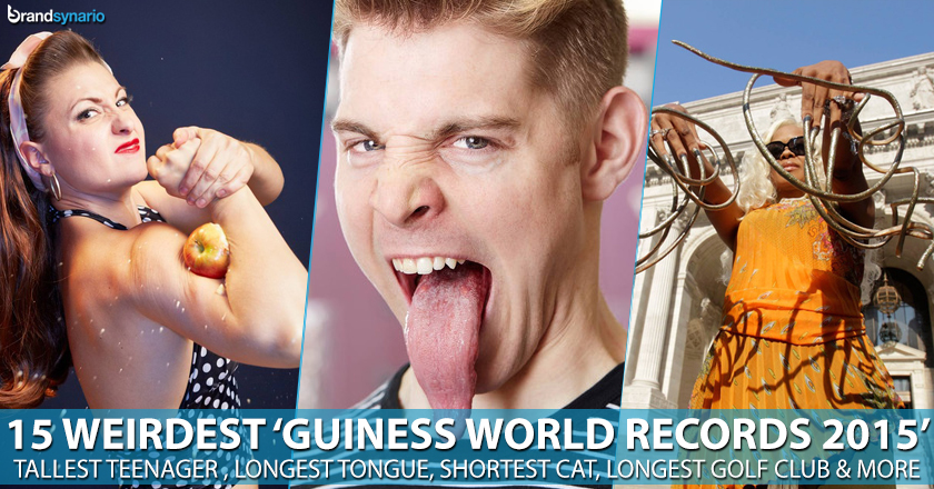 15 Weirdest Records in Guinness World Records in 2015