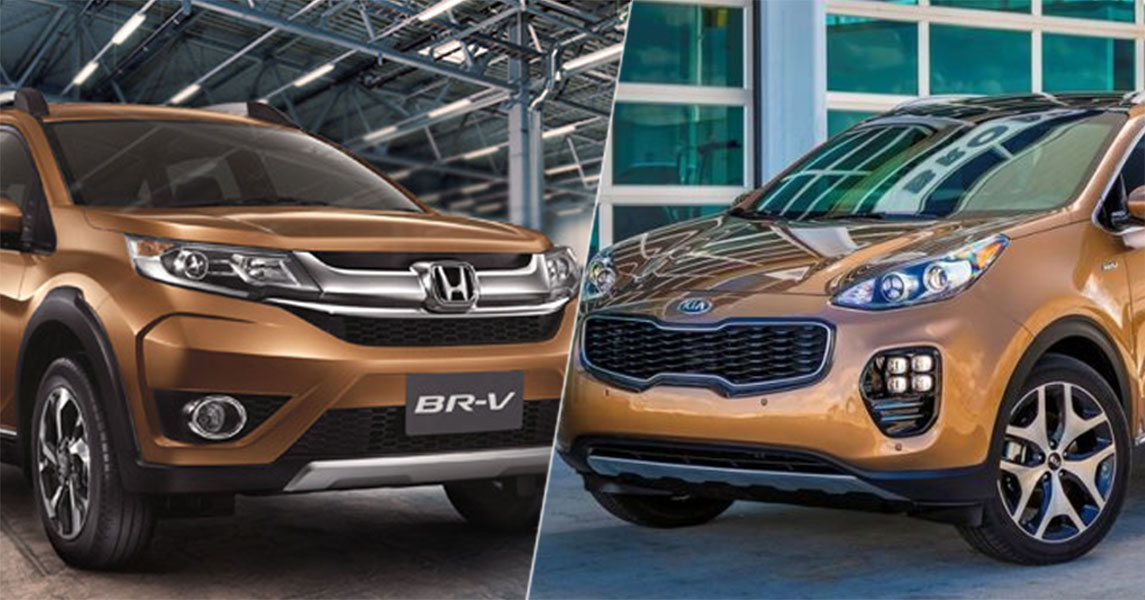 Honda Br V Vs Kia Sportage 18 Specs Features Price Brandsynario