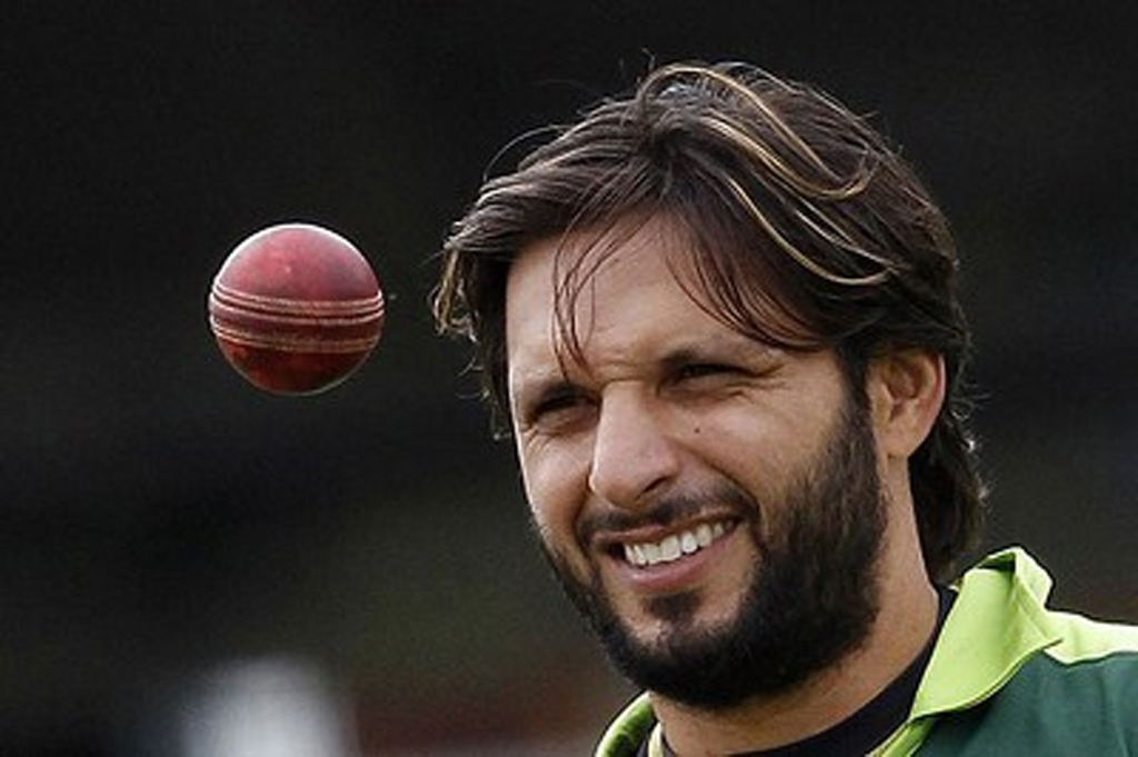 Afridi knocked the cricketing doors with a bang! 