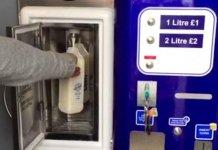 Milk vending machine