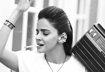 saba qamar smoking