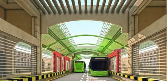 metro bus project karachi