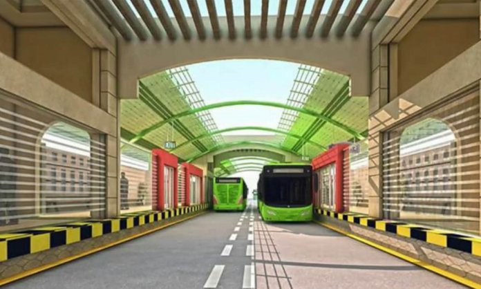 metro bus project karachi