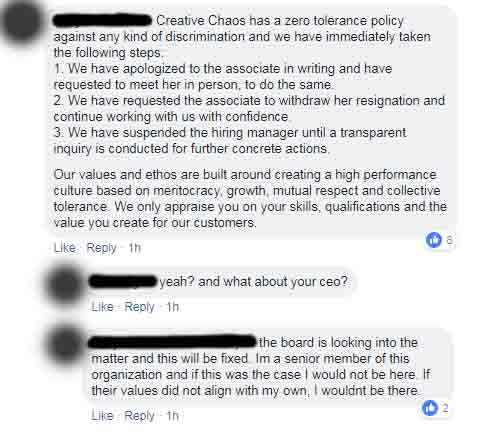 Creatve Chaos Statement