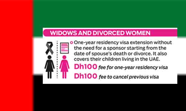 UAE Visa policy for divorcees and widows