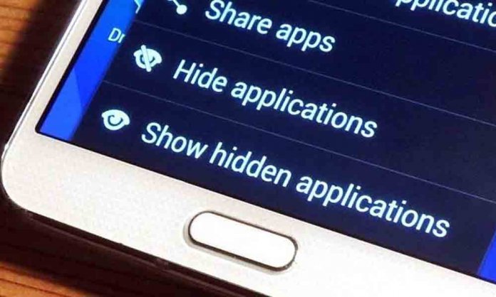 how to hide apps on android and iphone