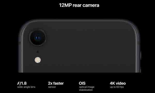 iPhone XR Camera