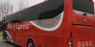 pakistan china bus service