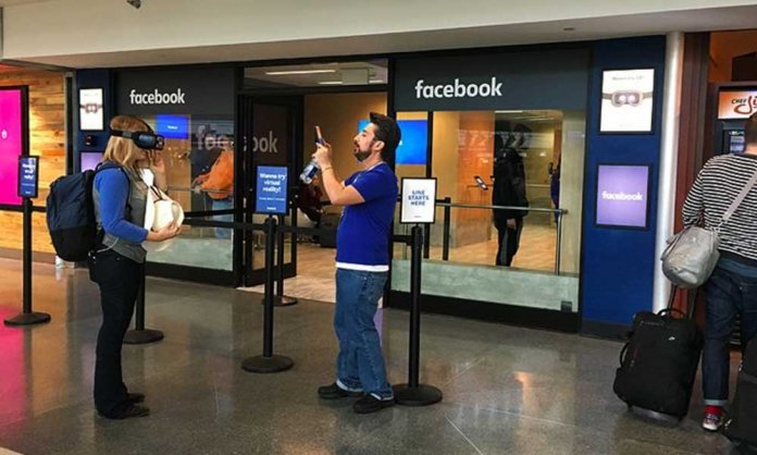 Facebook Pop-up Store