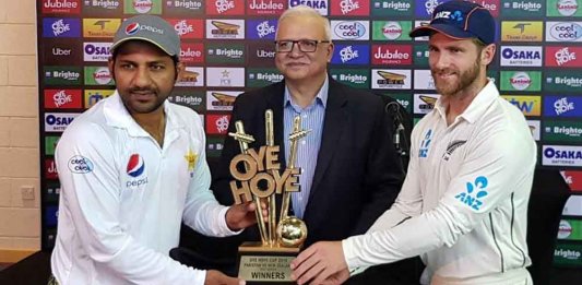 Pakistan vs. New Zealand Test Series