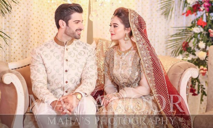 aiman khan's nikkah