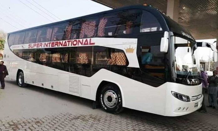 daewoo super international bus