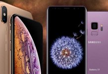 iPhone XR and Galaxy S9
