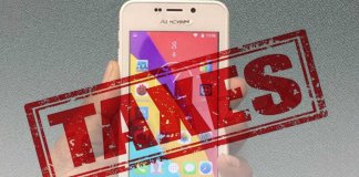 taxes on mobile phones