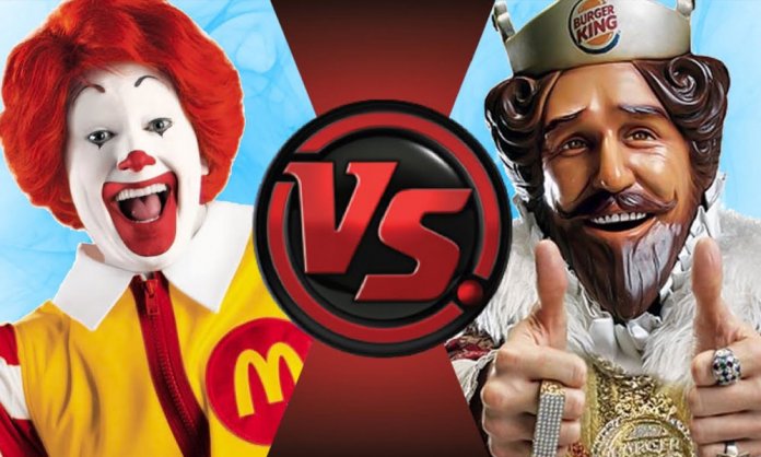 Burger King Trolls McDonalds