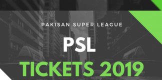 PSL Tickets 2019